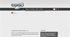 Desktop Screenshot of eggo.cz
